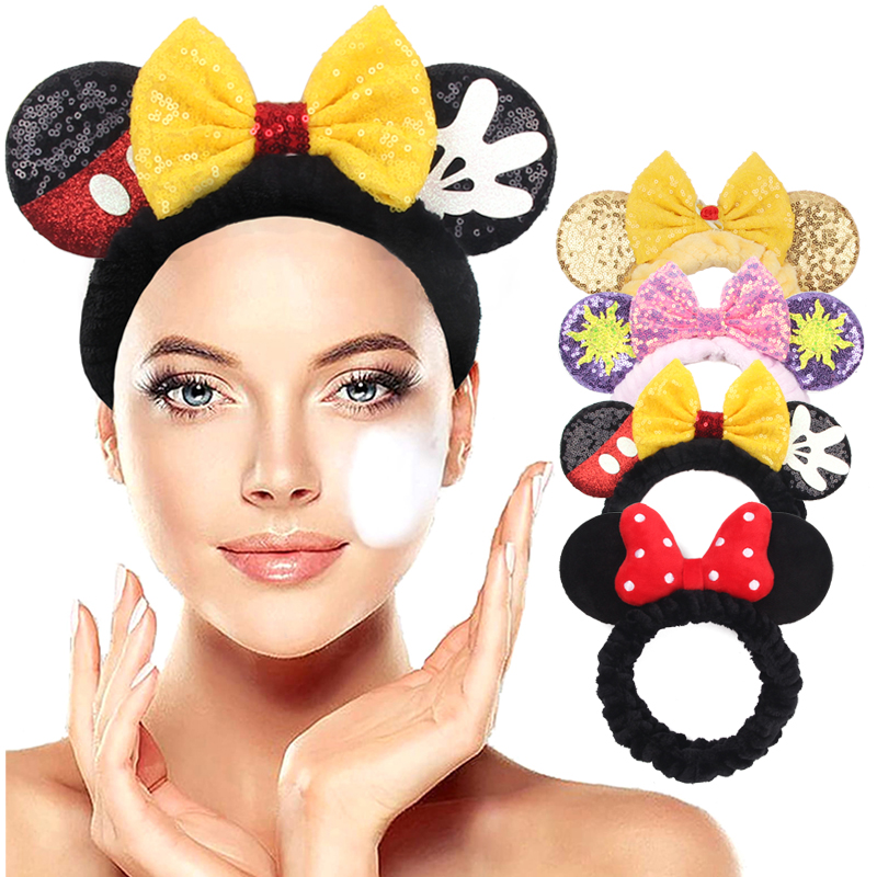 Tech Accessories For Men - ใหม่แผ่นหูล้างหน้าแถบคาดศีรษะ Soft Coral ขนแกะ Bow Hairband