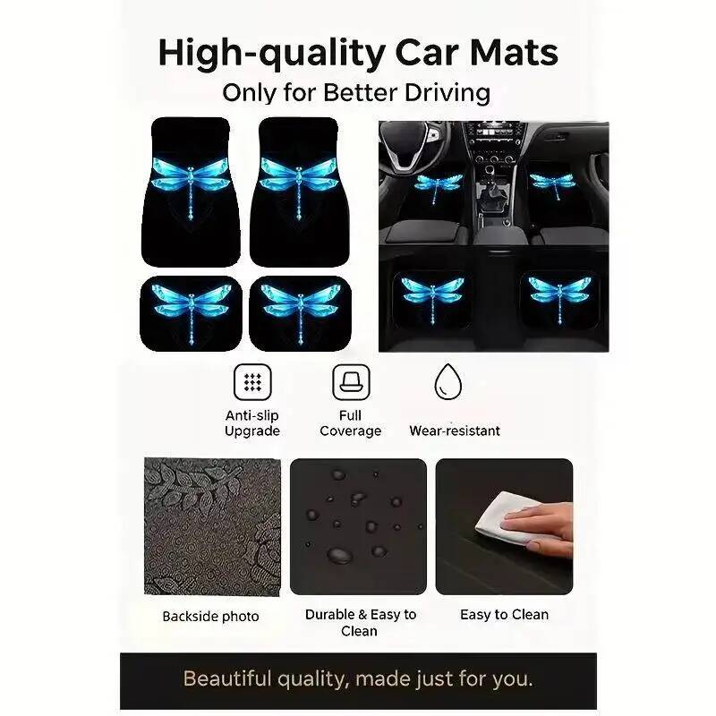 4 ชิ้น บลูคริสตัล ดราก้อนฟลาย  - Universal Tech Accessories บทวิจารณ์และราคา