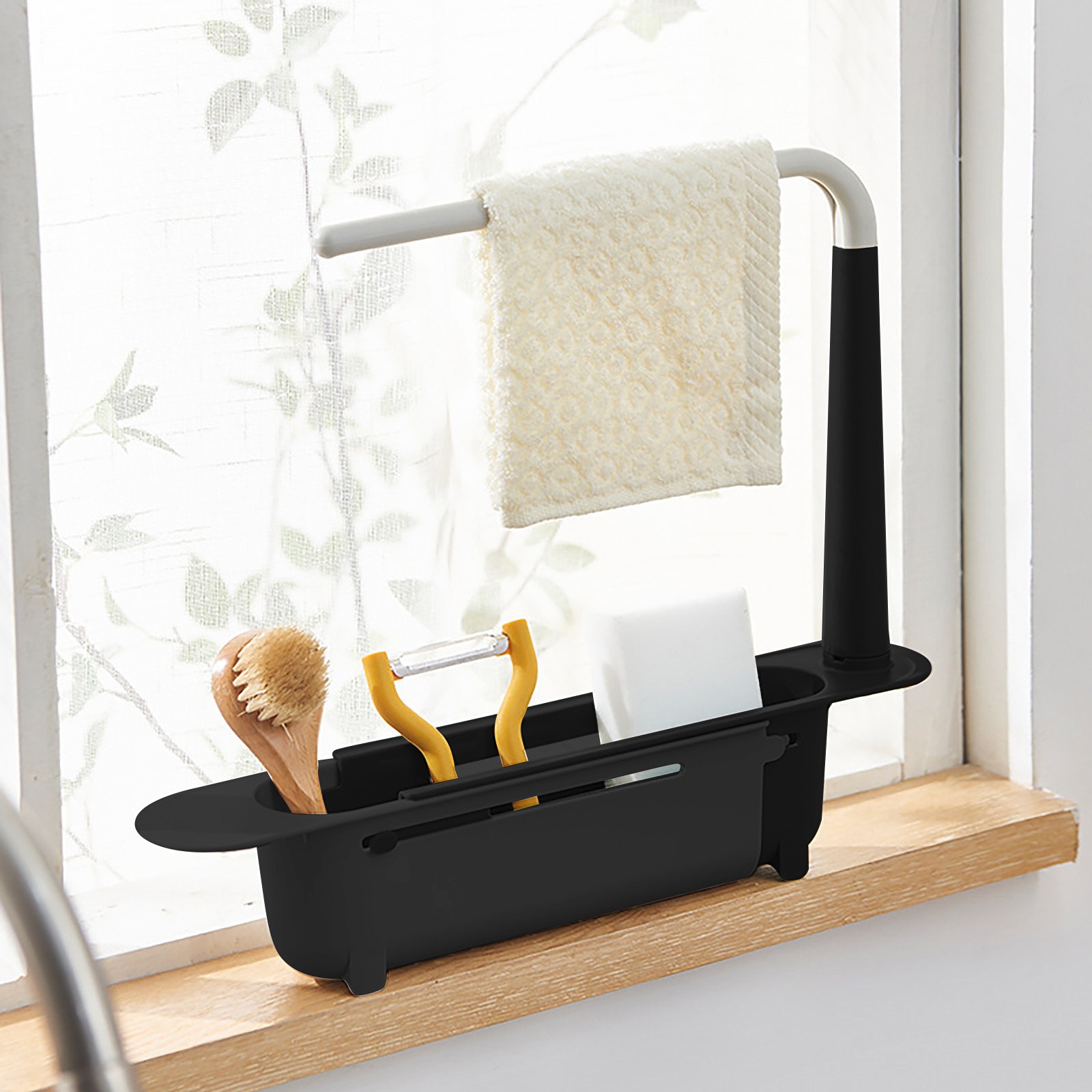 Elescopic ชั้นวางชั้นที่คว่ำชั - Tech Accessories Organizer บทวิจารณ์และราคา