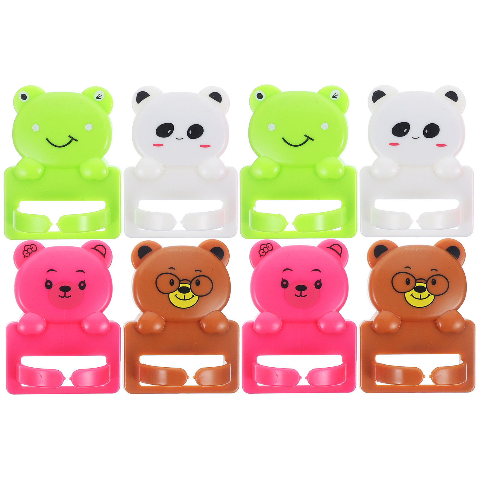 8 ชิ้น ตะขอแขวนแบบการ์ตูน ที่ย - Desk Cable Clip บทวิจารณ์และราคา