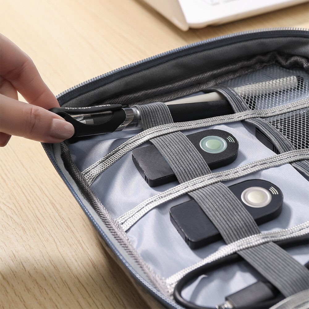 กระเป๋าเก็บสายเคเบิลกันน้ำอุปก - Tech Accessories Organizer บทวิจารณ์และราคา