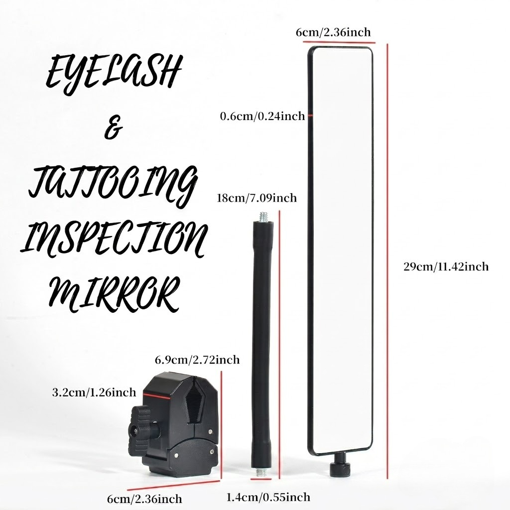 กระจกต่อขนตาแบบปรับได้ กระจกตร - Tech Accessories บทวิจารณ์และราคา