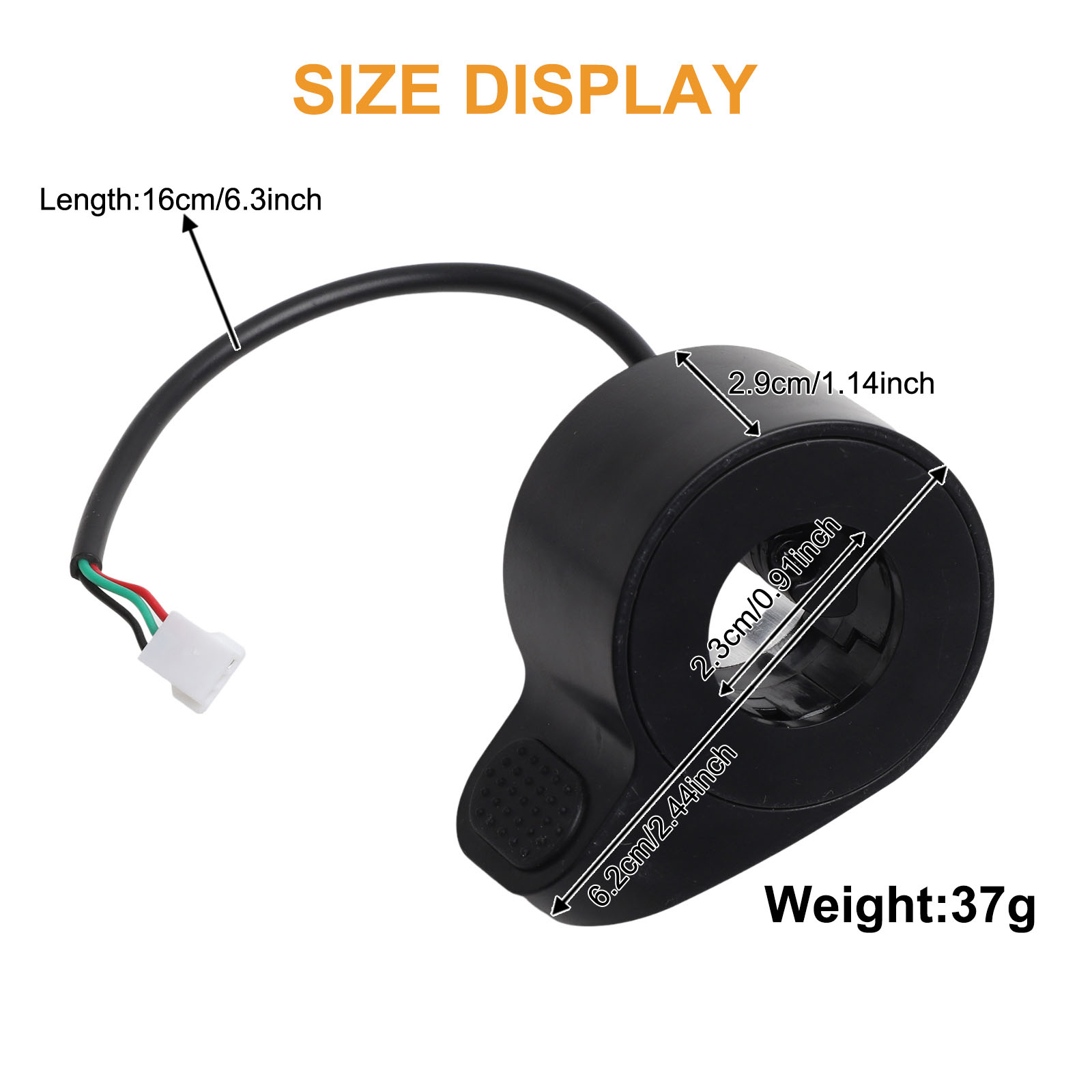 คันเร่งไฟฟ้าสำหรับสกู๊ตเตอร์ 1 - Tech Computer Accessories บทวิจารณ์และราคา