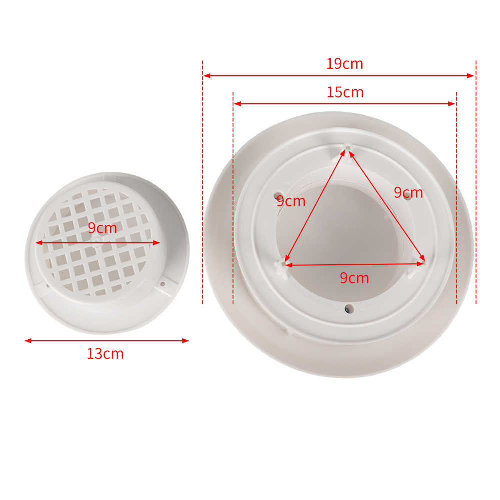 พัดลมระบายอากาศทรงกลมสีขาวทำจา - Tech Computer Accessories บทวิจารณ์และราคา