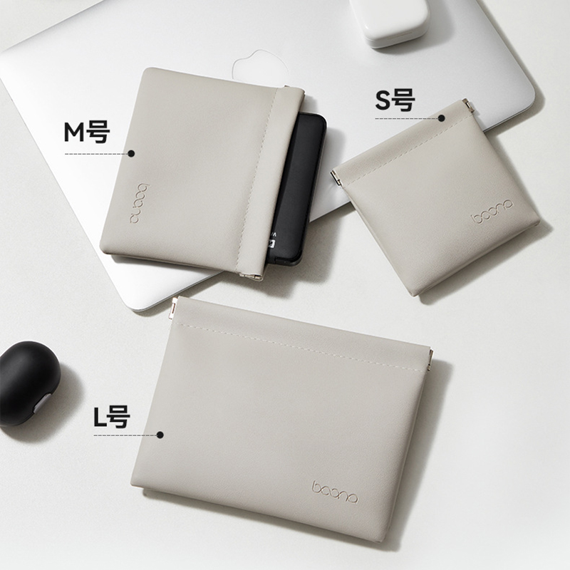 กระเป๋าเก็บของ PU หูฟังบลูทูธ  - Tech Accessories Organizer บทวิจารณ์และราคา