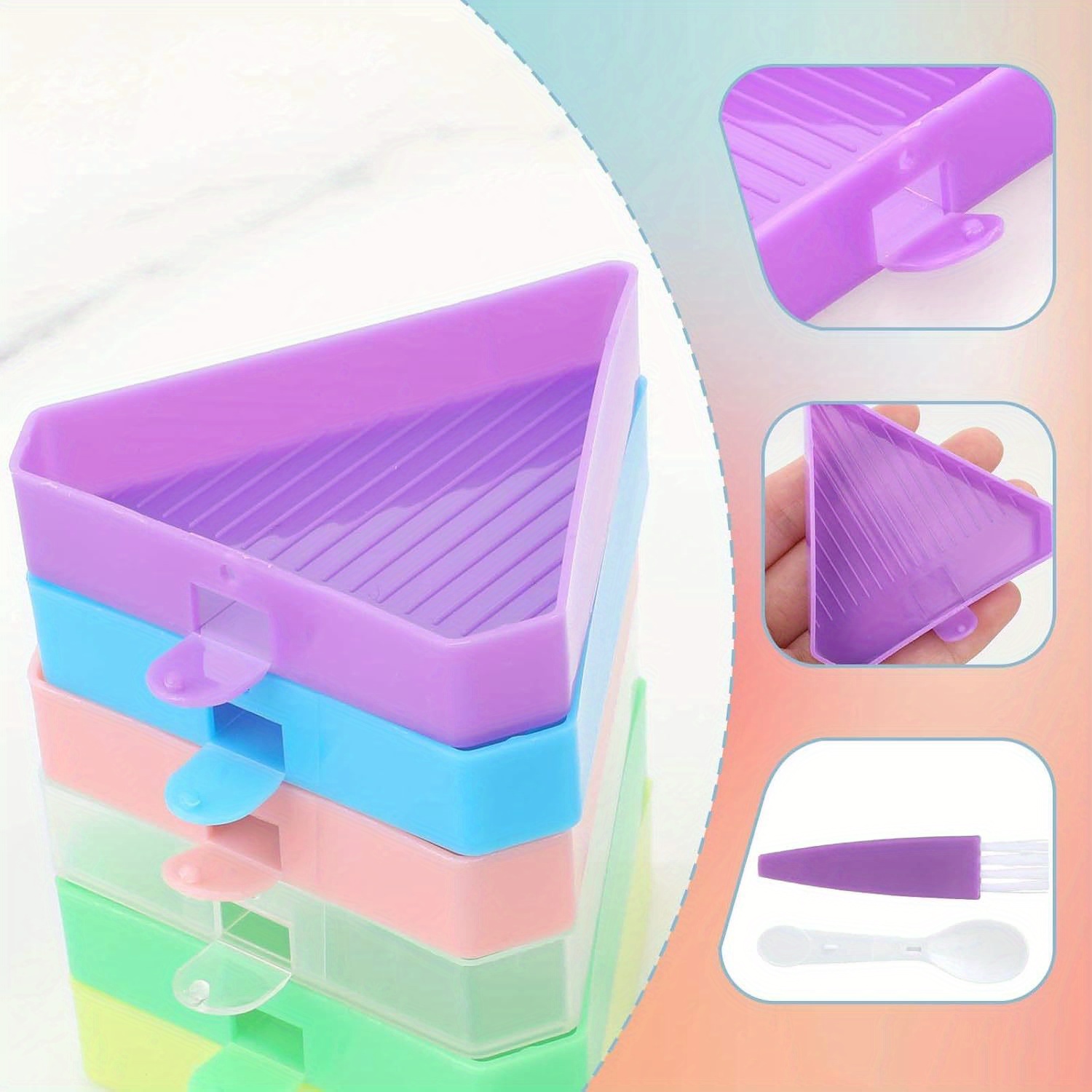 ถาดวาดภาพเพชรแบบใหม่ 9 ชิ้น, แ - Useful Tech Accessories บทวิจารณ์และราคา