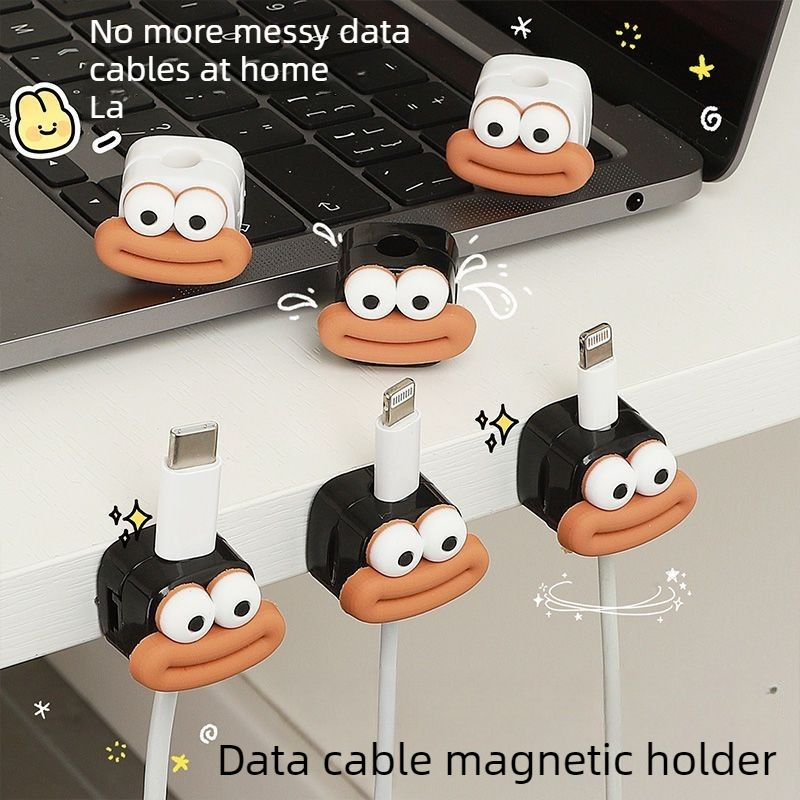คลิปหนีบสายแม่เหล็ก 1/5/10 ชิ้ - Desk Cable Clip บทวิจารณ์และราคา