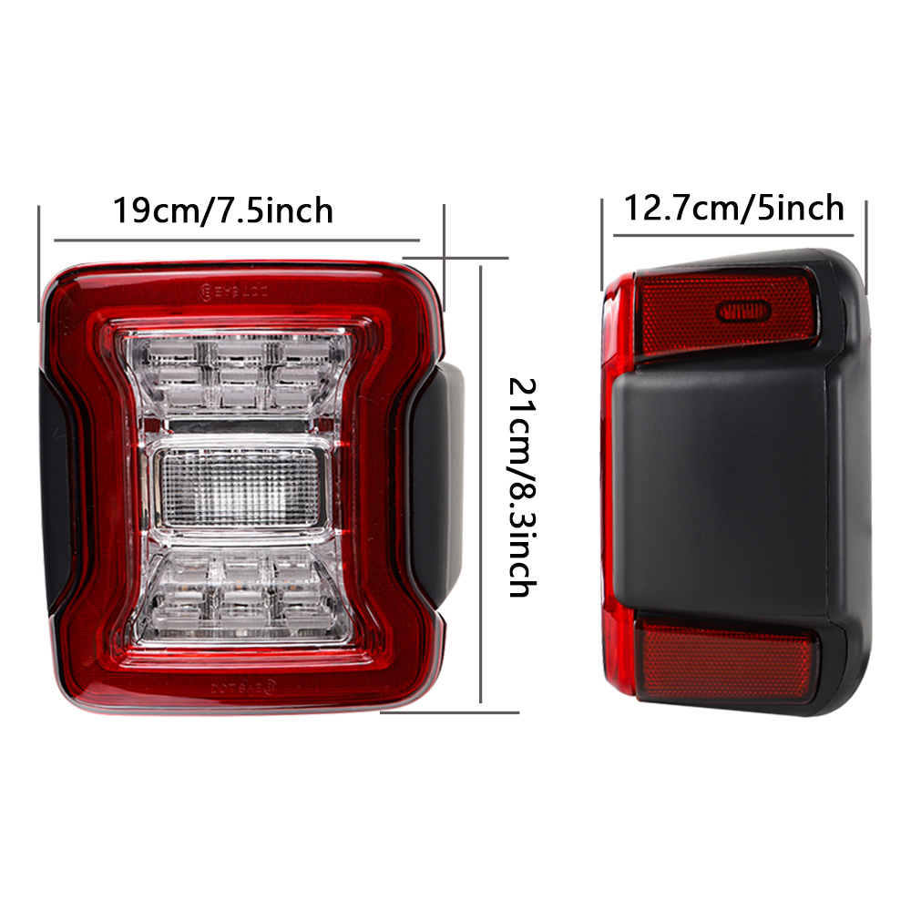 ไฟท้าย LED สําหรับ JEEP Wrangl - Tech Computer Accessories บทวิจารณ์และราคา