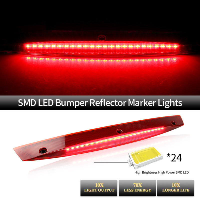 ไฟเบรกดวงที่สามแบบ LED 1 ชิ้น  - Tech Computer Accessories บทวิจารณ์และราคา