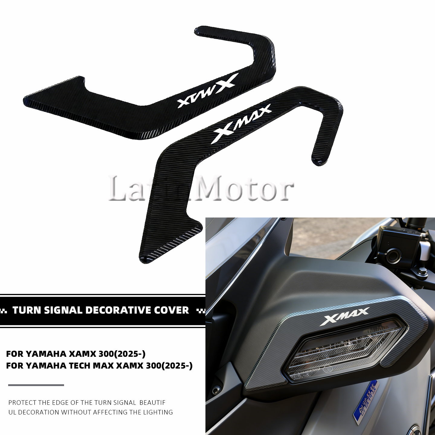 สำหรับ Yamaha XMAX300 XMAX TEC - Xmax Tech Max Accessories บทวิจารณ์และราคา